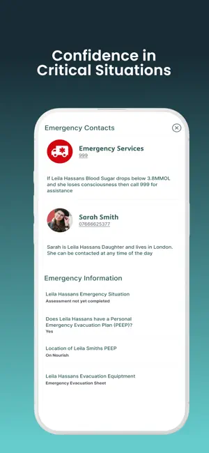 Nourish Better Care at Home iPhone screenshot 1