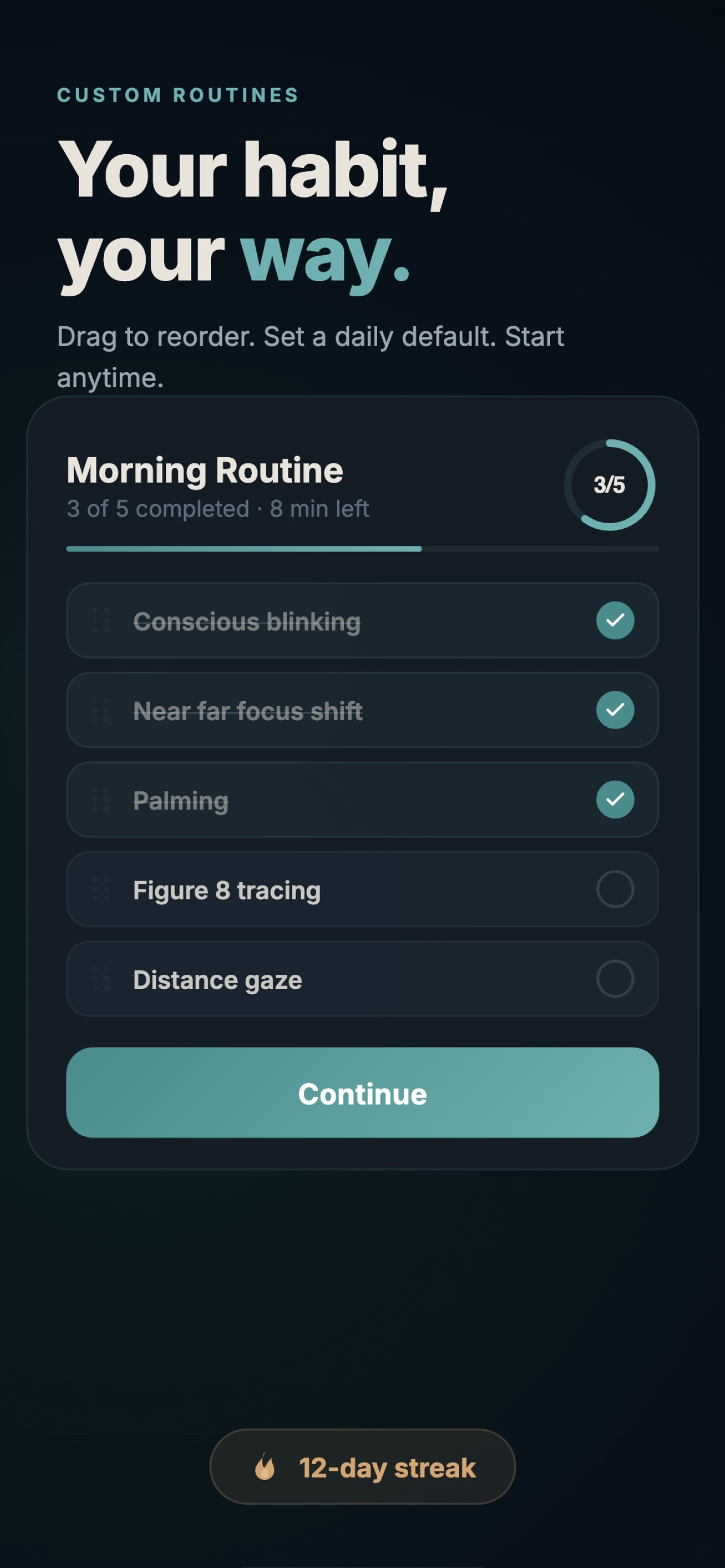 IrisVault: Eye Exercises screenshot 3
