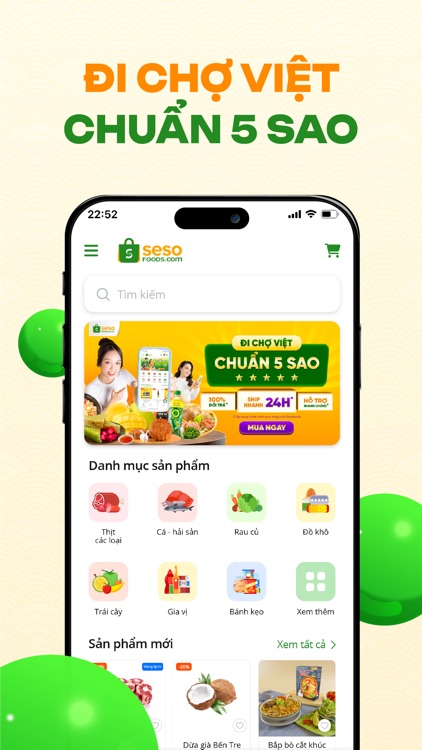 Sesofoods - Thực phẩm Việt screenshot-3