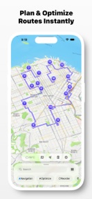 Route creator screenshot