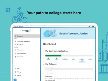 Common App iPad screenshot 1