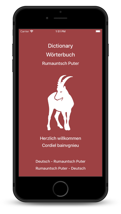Screenshot #1 pour Dicziunari Rumauntsch Puter