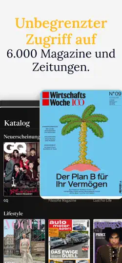 Screenshot von Readly: Magazine & Zeitungen auf dem iPhone 2