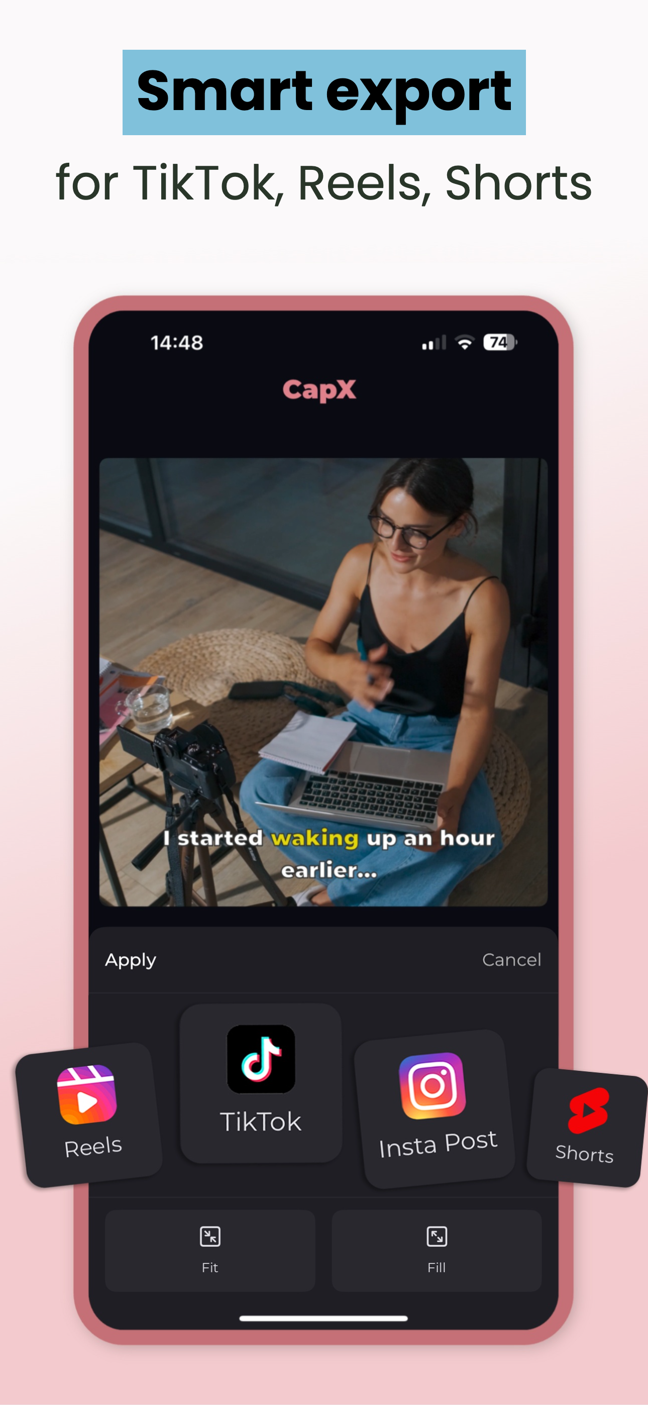 Subtitles AI for videos: CapX