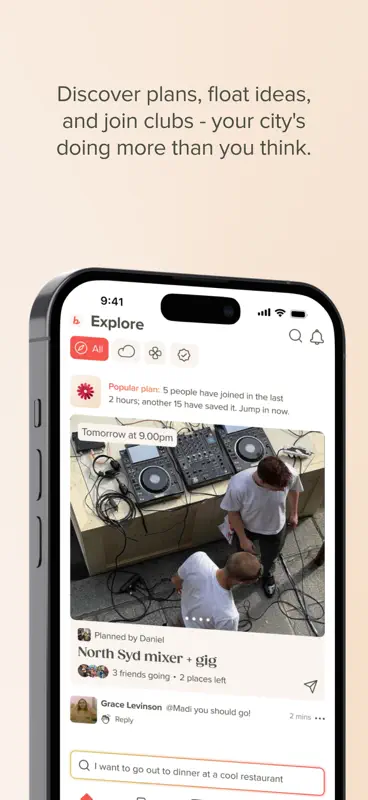 Butter: the IRL app screenshot 1 of 6
