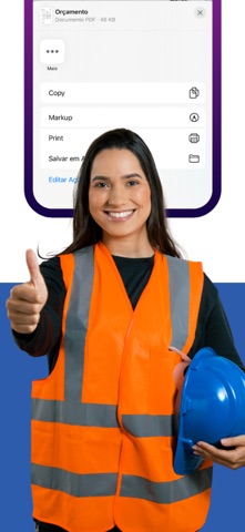 Orçamento para Construção screenshot