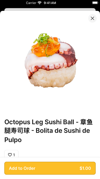 Bloop Bloop To Go iPhone screenshot 4 - Food & Drink app