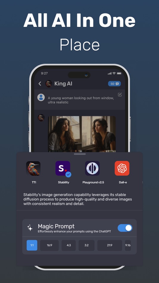 #2. Midjourn-e AI Image Generator (iOS) 由: ArafasApps