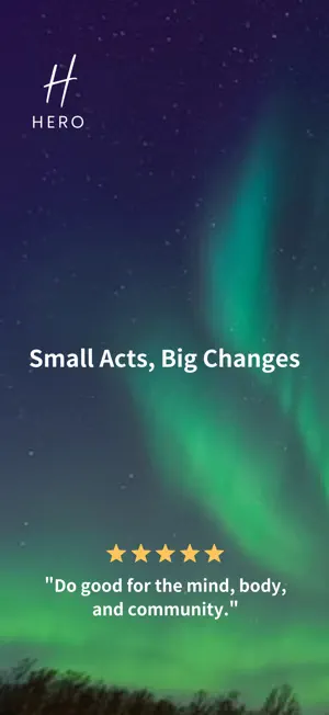 HERO: Small Acts, Big Changes screenshot 1