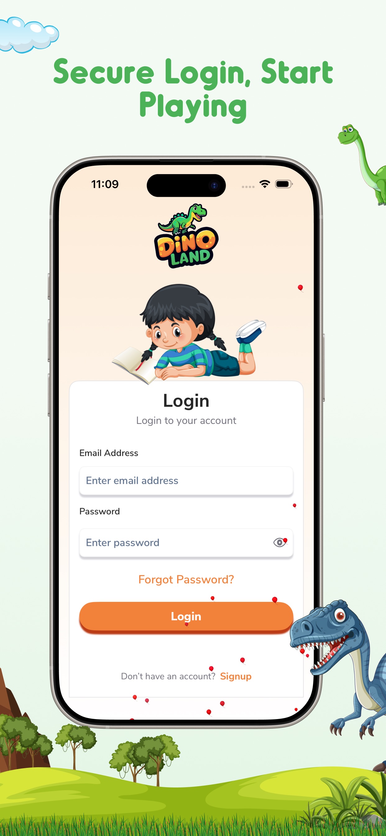 Screenshot 2 of Dinoland App