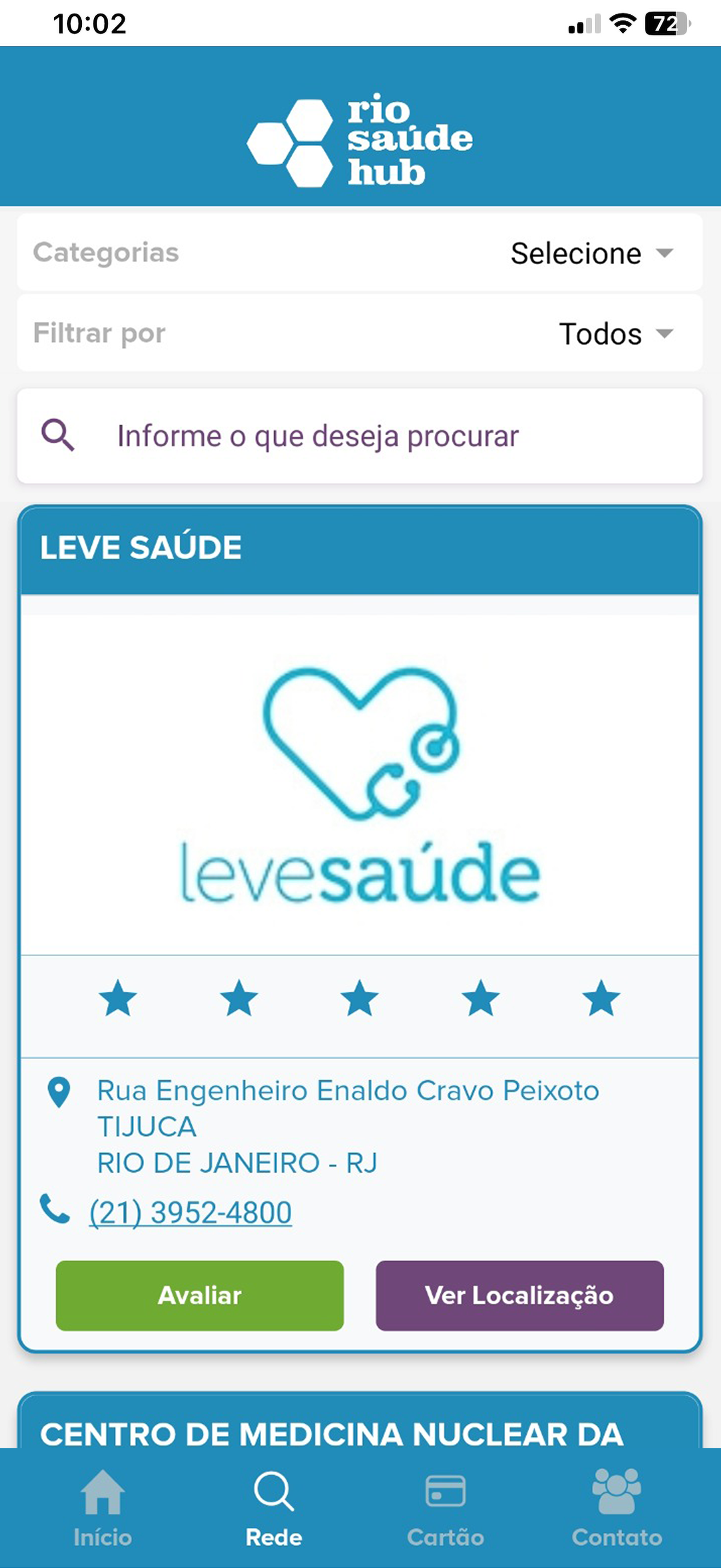 Rio Saúde HUB screenshot 5