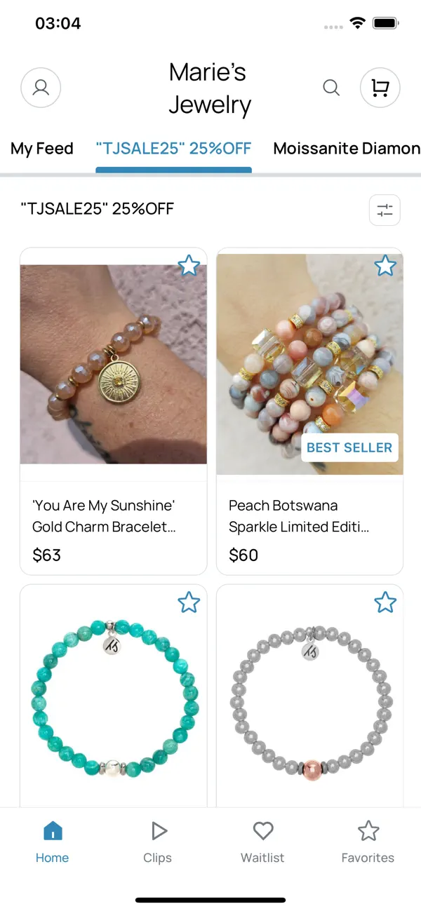 Screenshot #1 pour Marie's Jewelry