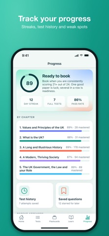 Life in UK: Tests & Flashcards Screenshot 5 of 6