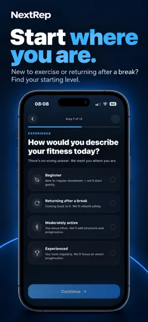 NextRep - Fitness over 40 screenshot 3