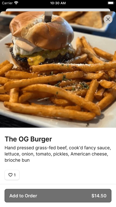 Cook'd Restaurant To Go iPhone screenshot 3 - Food & Drink app