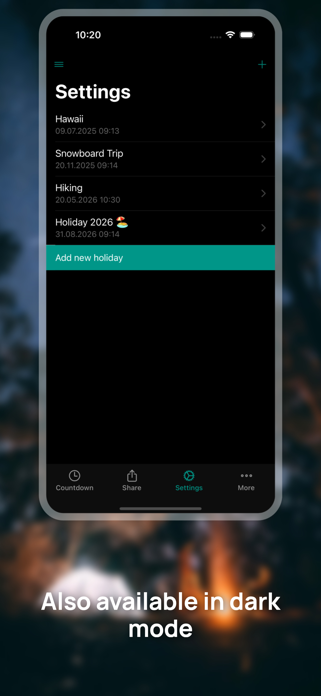 Countdown for Vacation/Holiday Screenshot 6 of 6