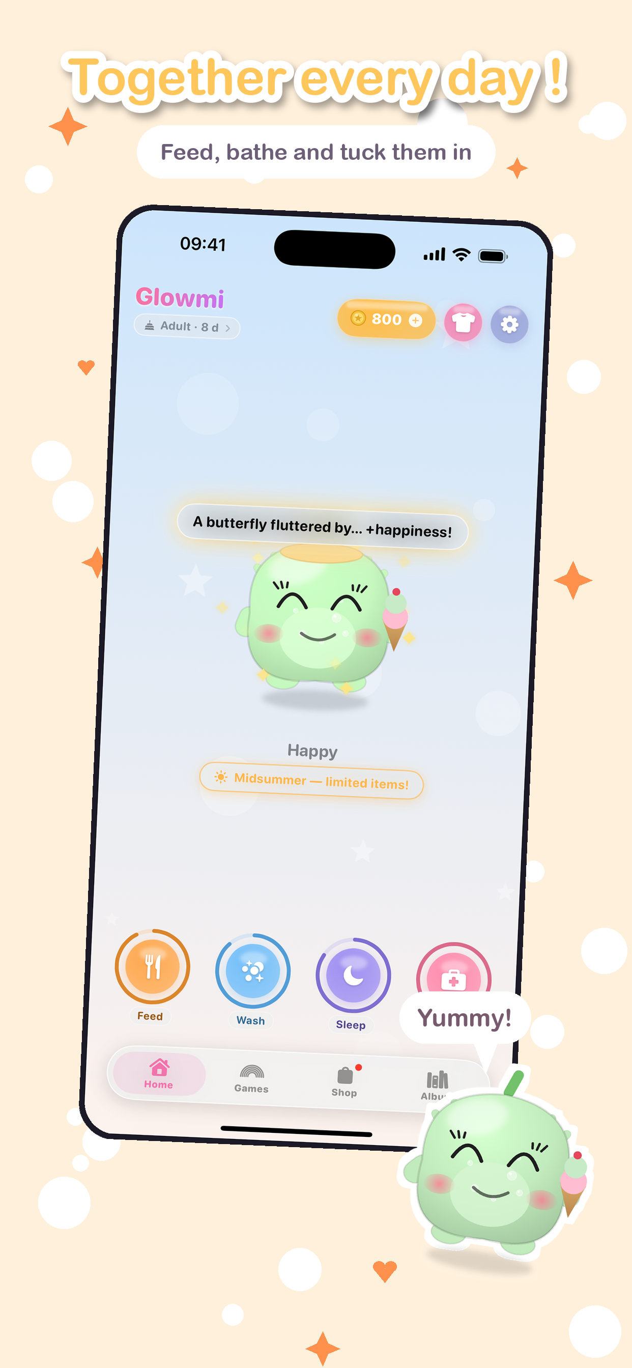 Glowmi: Virtual Pet Care screenshot 2