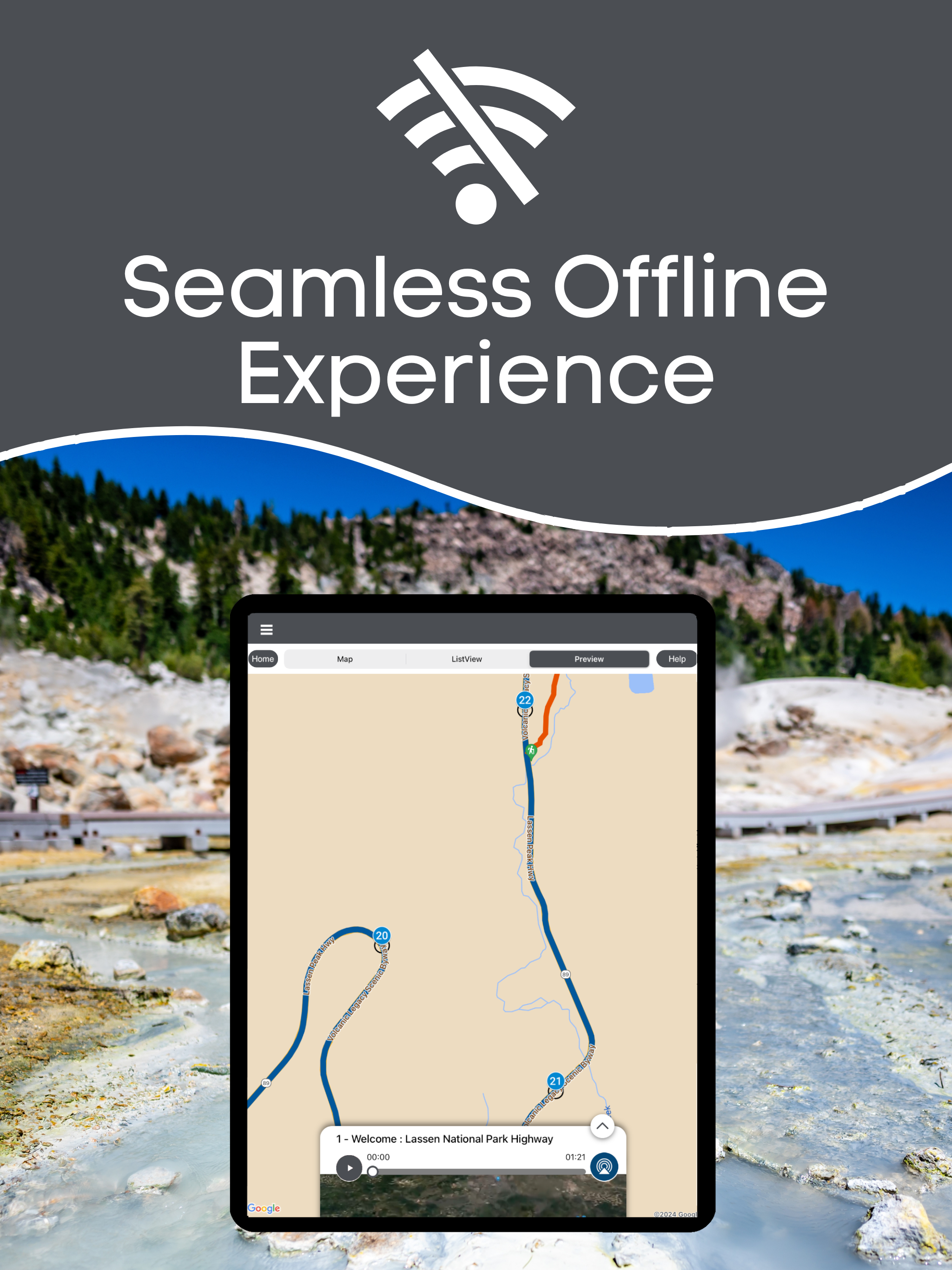Lassen Volcanic NP Audio Guide
