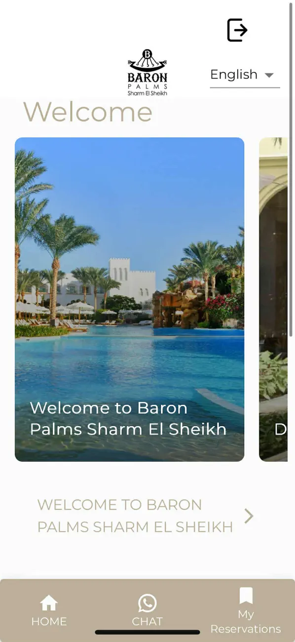 Screenshot #1 pour Baron Hotels