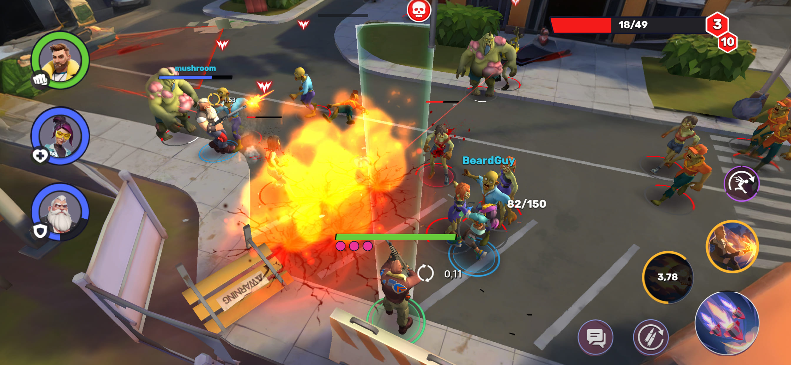 Dead.io - Zombie Survival Game screenshot 8
