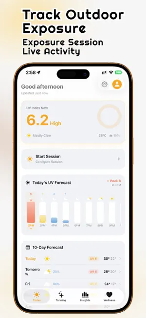 Tanning & UV Tracker: Tanly screenshot 4