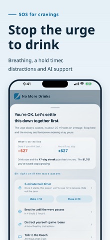 Quit Drinking: No More Drinks Screenshot 7 of 9