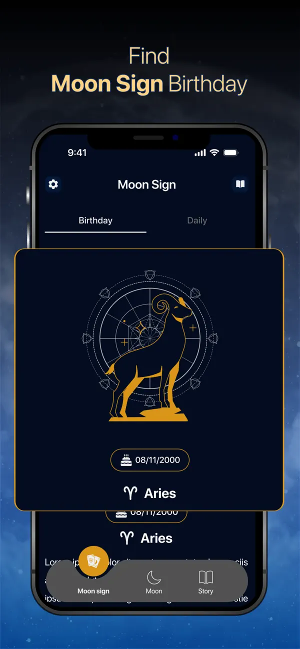 #3. Astrology Chart (iOS) Göre: AAB Creative Studio