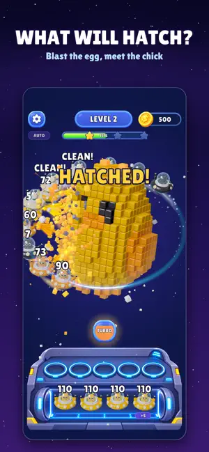 Voxel Orbit: Cube Pop Puzzle screenshot 2