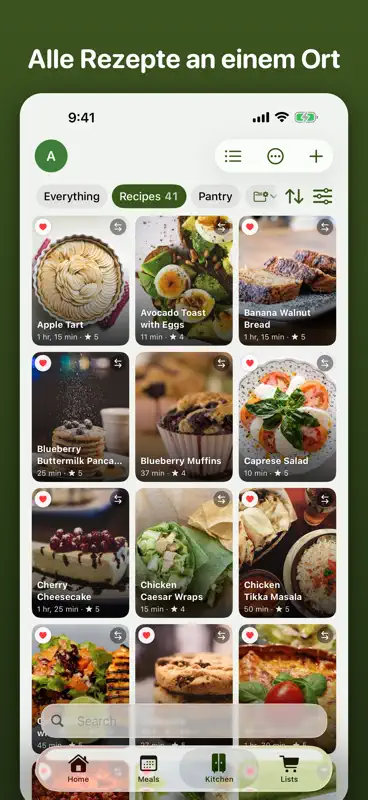 Menu Planner 2: Essensplaner screenshot 6 of 9