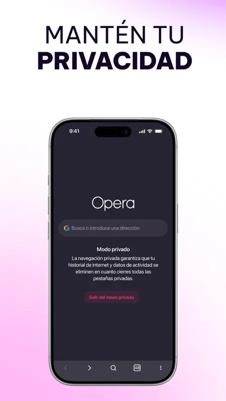 Opera Browser con VPN screenshot 6 of 8