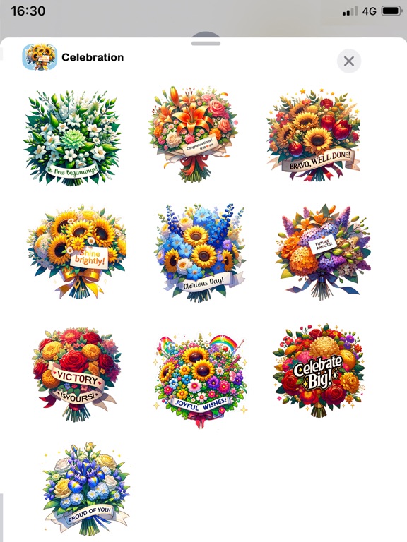 Screenshot #5 pour Celebrate with Flowers