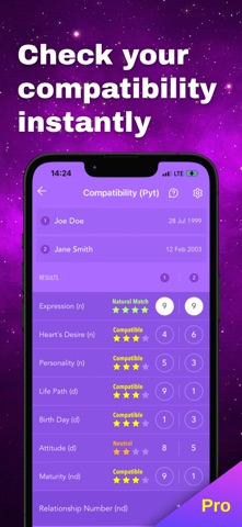 Pocket Numerology Pro Screenshot 2 of 10