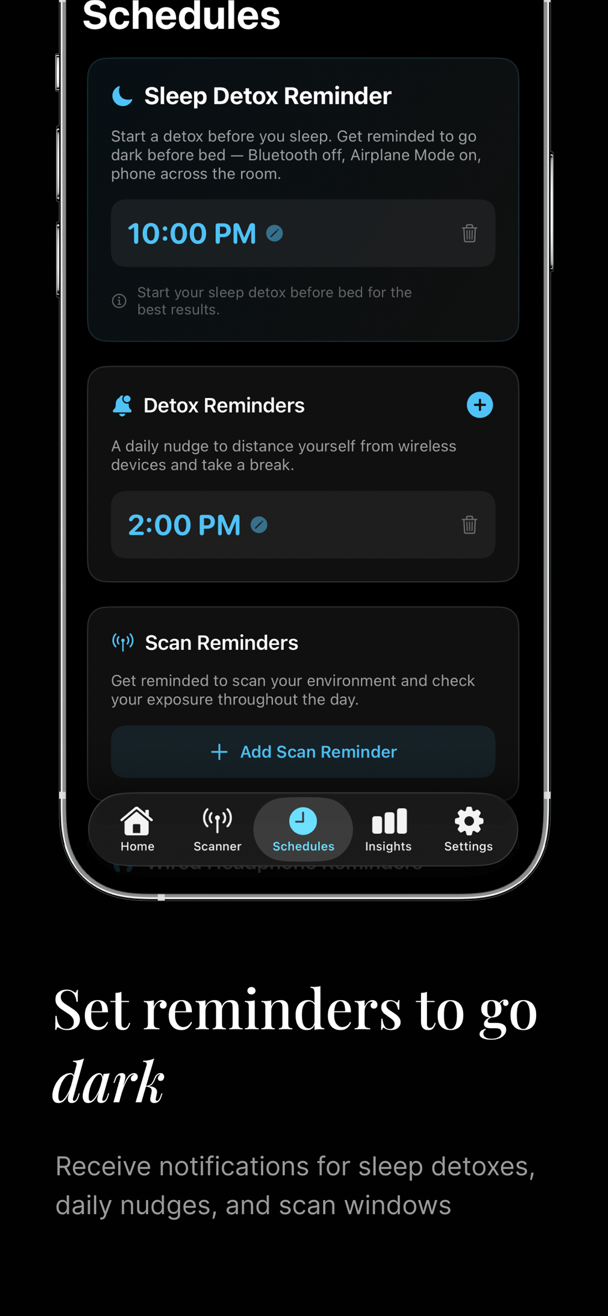 Faraday - Detox from EMFs screenshot 3