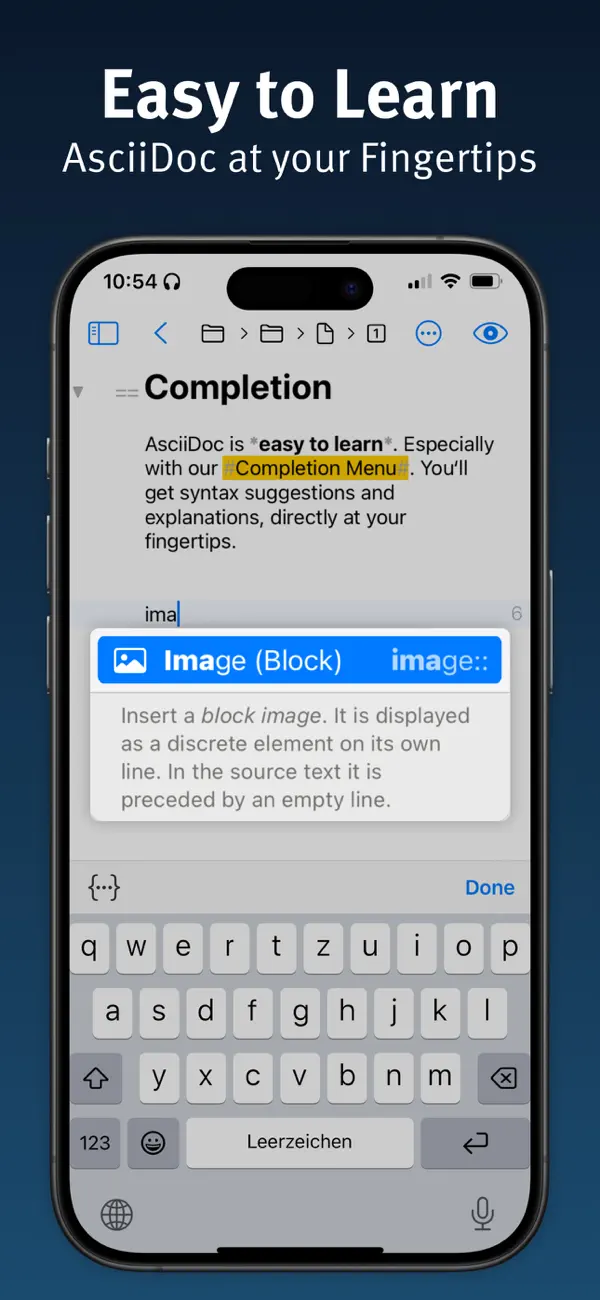Screenshot #3 pour adoc Studio - Writing App