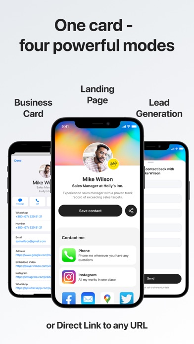 The Last Business Card Screenshot
