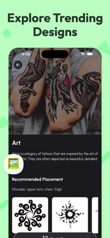 InkflowAi - AI Tattoos Maker screenshot