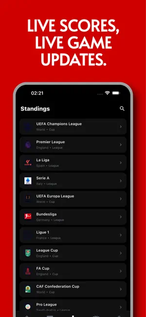 Koora Live - Live Score iPhone screenshot 4