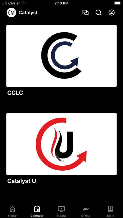 Catalyst Ministries Screenshot