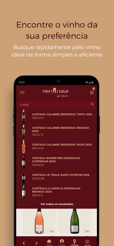 Next Stage Wine screenshot