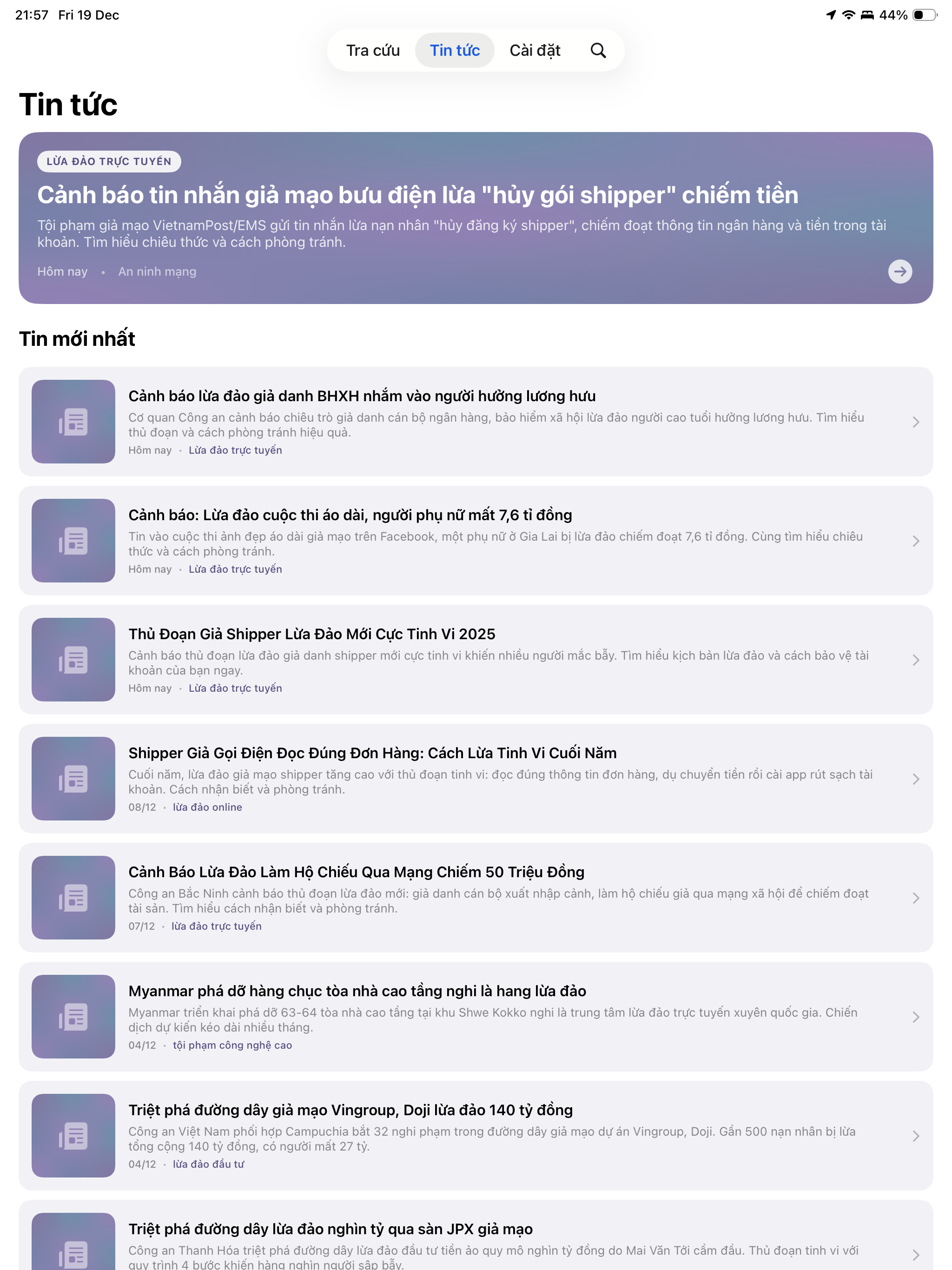 Trang Trắng - Chống lừa đảo