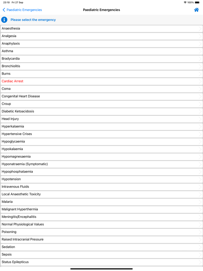 Paediatric Emergencies Guide