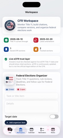 CFR AI - Title 11 Screenshot 2 of 5