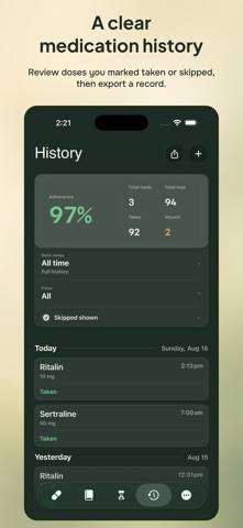 Pillr: ADHD Medication Tracker Screenshot 4 of 8