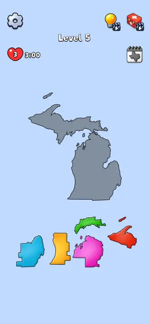 Map Fit : My Country Puzzle screenshot 4