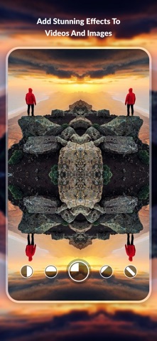 MirrorCam: Symmetry Maker iPhone screenshot