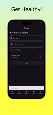 Fitlog - Fitness Log iPhone screenshot