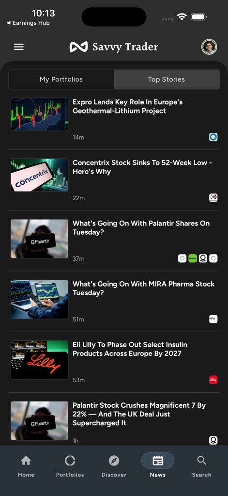Savvy Trader - Finance App | MWM