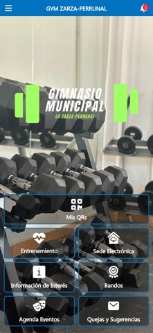 GYM ZARZA-PERRUNAL screenshot