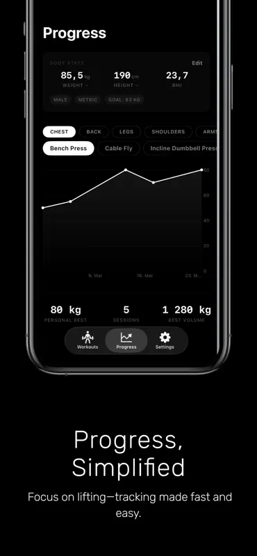 Styrka - Gym Tracker screenshot 3 of 7