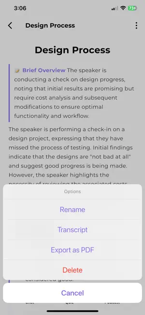 MeeNote: AI Notetaker screenshot 3